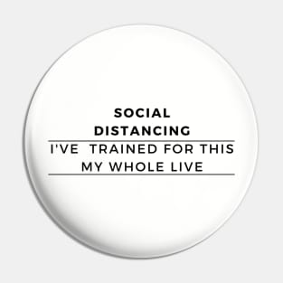 Social Distancing Pin