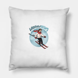 Wieniawskiing Pillow