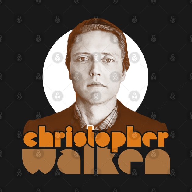 Retro Christopher Walken Sepia Tribute by darklordpug