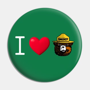 SMOKEY BEAR Pin