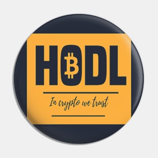 BTC HODL Pin