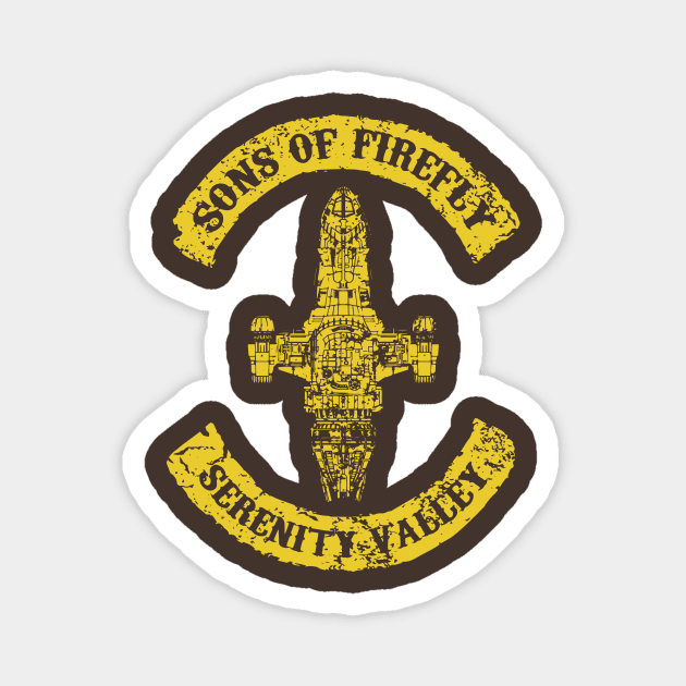 Sons Of Firefly Magnet by bigdamnbrowncoats