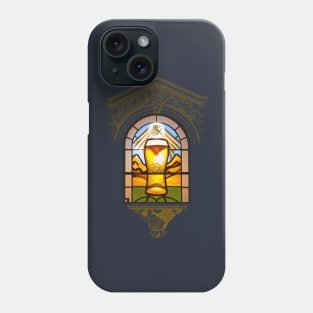 RESCHS Beer Stained Glass Window Phone Case