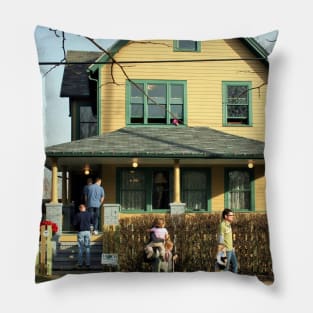Tell Us A Christmas Story Pillow