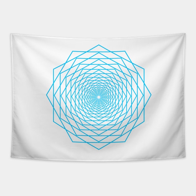 40 hexagon Tapestry by nnorbi