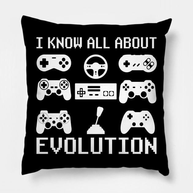 80s 90s Video Game Retro Vintage Classic Arcade Pillow by Crazyshirtgifts