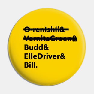 Kill Bill Ampersand Crossout Pin