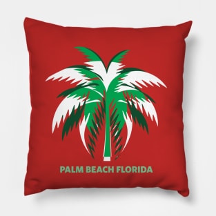 Palm beach Florida Pillow