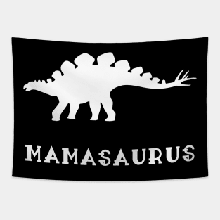Funny Mamasaurus Dinosaur Mother's Day Tapestry