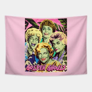 GOLDEN GHOULS Tapestry