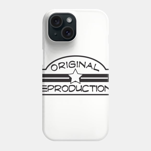 Original Reproductions - Oblong Logo Phone Case by MikeCCD