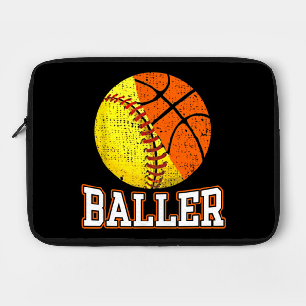Funny Softball Basketball Player Shirt Cool Gift Girl Baller