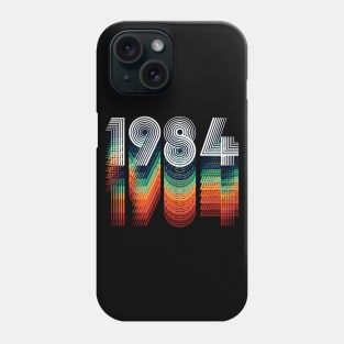 Retro 1984 Shirt 36th Birthday Gift Vintage Men Women Phone Case