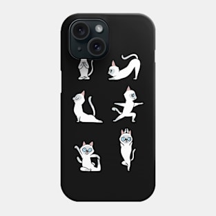 Teamboon Siamese Cat Yoga Phone Case