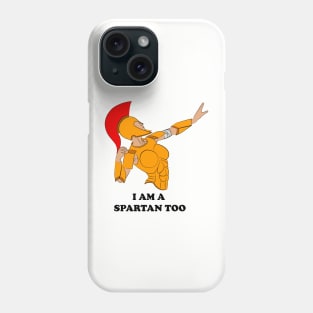 Spartan woman T-Shirt Phone Case