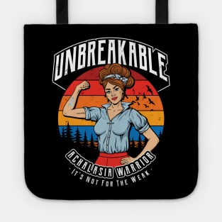 Unbreakable Achalasia Warrior Tote