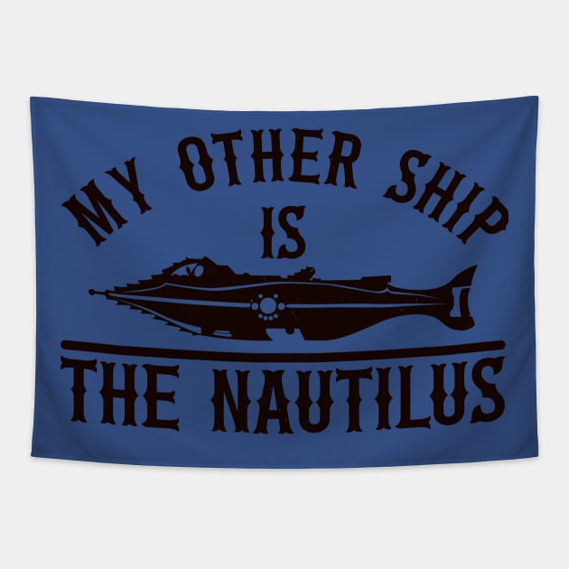 Other Nautilus Black Tapestry by nickbeta