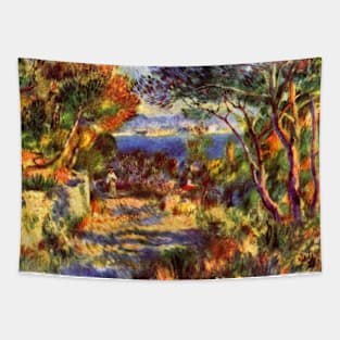 L'Estaque by Pierre Renoir Tapestry