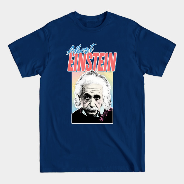 Discover Albert Einstein Aesthetic Vintage 1990s Style Design - Albert Einstein Clothing - T-Shirt