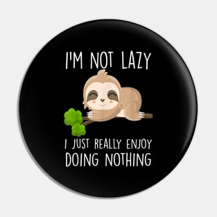 Cute sloth Pin