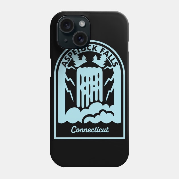 Aspetuck Falls Connecticut Phone Case by HalpinDesign