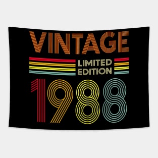 Vintage 1988 Limited Edition 35th Birthday Tapestry