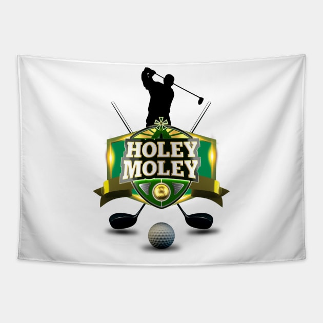 holey moley - golf sport Tapestry by OrionBlue