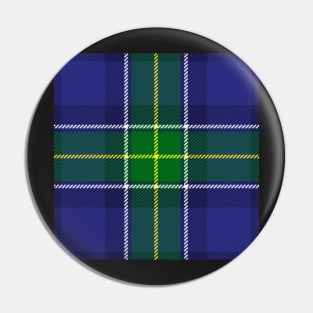 Rhode Island State Tartan Pin