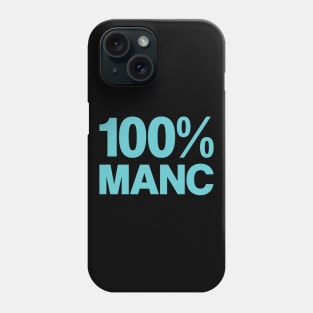 100% Manc (City Colours) Phone Case