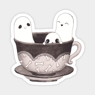 Haunted tea cup ride Magnet