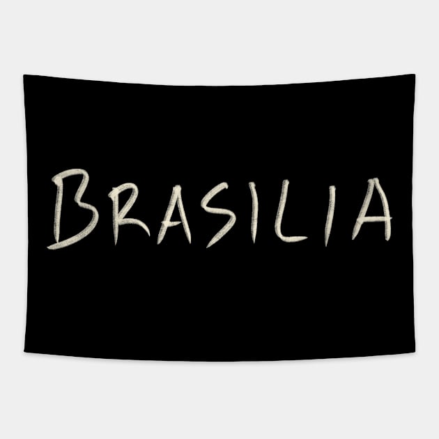 Brasilia Tapestry by Saestu Mbathi