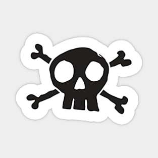 Skull and Crossbones Magnet