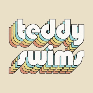 Retro Teddy Swims T-Shirt