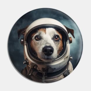 Astro Dog - Parson Russell Terrier Pin