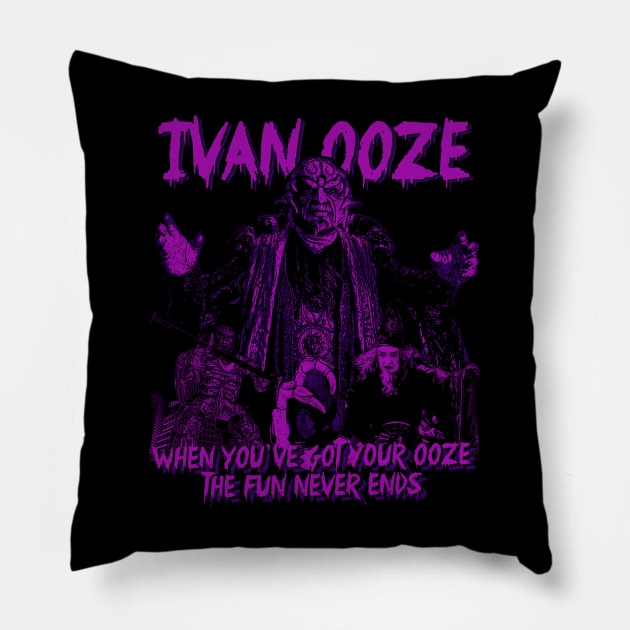 IVAN OOZE Pillow by WithinSanityClothing