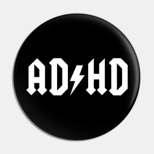 AD/HD white Pin