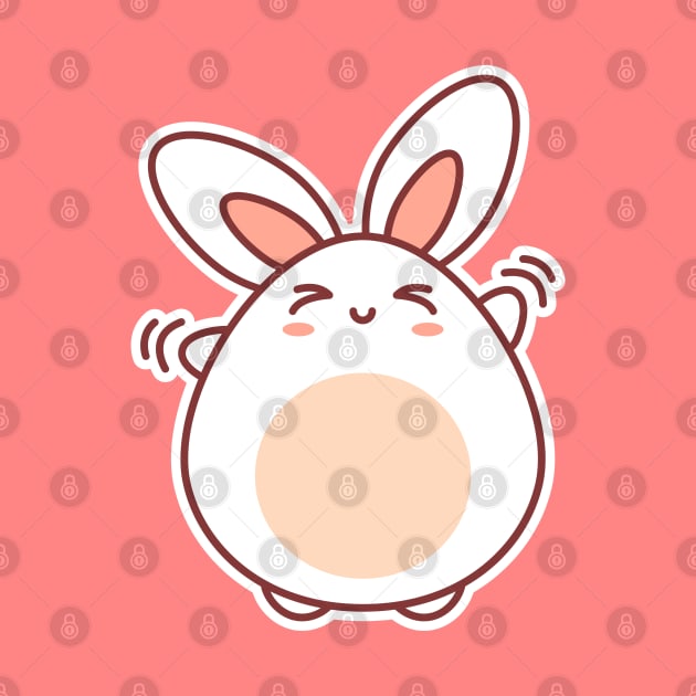 Happy Kawaii Rabbit by soyluigo