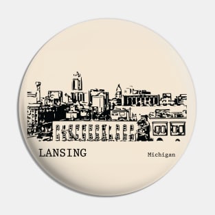 Lansing Michigan Pin