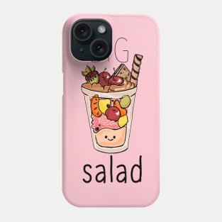 Cute Food - Big Salad Phone Case