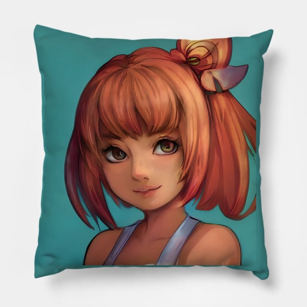 Anime Charaters  Anime Girl Otaku Pillow by animegirlnft