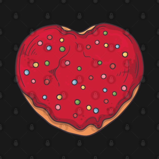 Donut Heart by Nixart