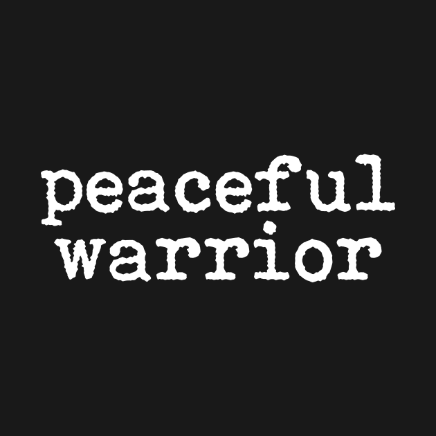 Peaceful Warrior by anupasi