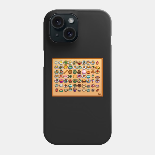 Stardew Valley Cooked Food Phone Case by r9440