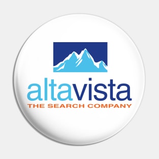 Alta Vista. Search engine Pin