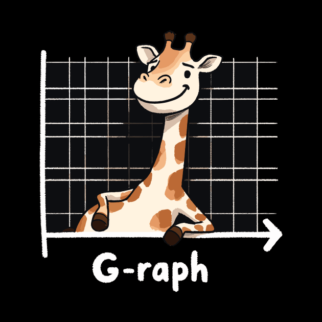 Graph Mathamatic Giraffe by DoodleDashDesigns