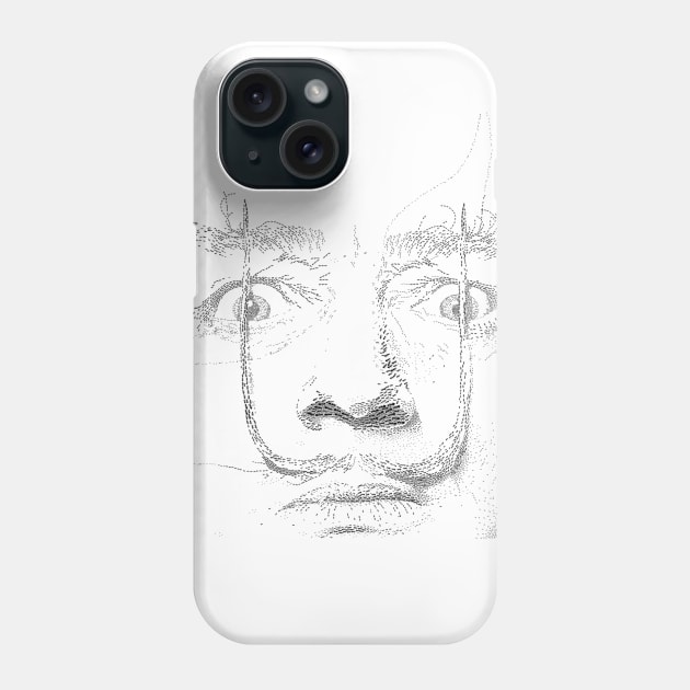 i am not mad! -  salvador dali Phone Case by Godriguezart