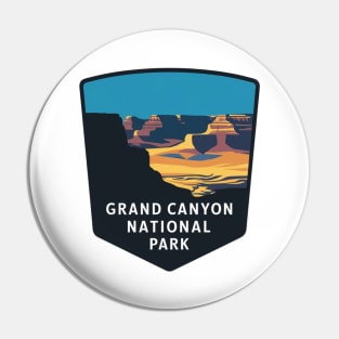 Grand Canyon National Park Minimalist Badge Emblem Pin