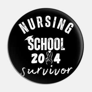 Nursing School Survivor, Nurse Graduation Pin