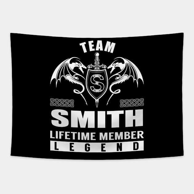 Team SMITH Lifetime Member Legend Tapestry by Lizeth