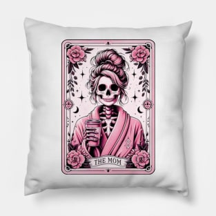 THE MOM Tarot Funny Mother Day Pillow